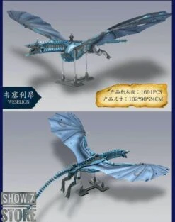 Super 18K MOC Viserion Weselion Game Of Thrones 7 Super 18K MOC Viserion Weselion Game Of Thrones -Model handmade a2213d64d3