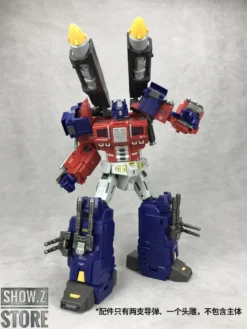 VISUAL Head Sculpt & Missiles Upgrade Kit For TFC STC-01A Supreme Tactical Commander Original Version -Model handmade a3c3b41462