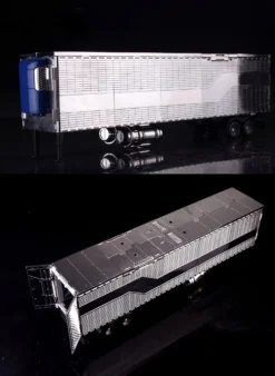 BOKU BK-02D Trailer For Leader MP10 Optimus Prime Chrome Version -Model handmade a48bb2a728