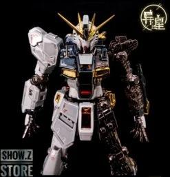 [SZ Custom] Bandai Custom RG 1/144 RX-93 Nu Gundam W/ Electroplated Chrome Painting -Model handmade a557ab35d2