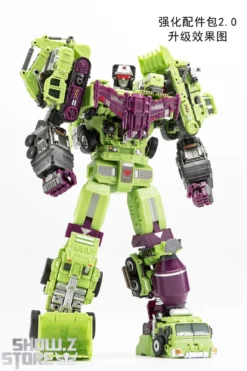 Jinbao Upgrade Kits For Devastator Gravity Builder Green Version -Model handmade a57e662508