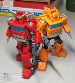 Magic Square MS-B01A Architect Inferno & MS-B02A Fire Extinguisher Grapple Metallic Color Version Set Of 2 -Model handmade a91b704b2b