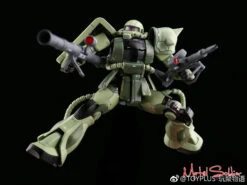 Metal Soldier 1/100 MS01 ZAKUII MS-01 MS-06 ZAKU2 Green Chogokin Metal Build -Model handmade add892089f