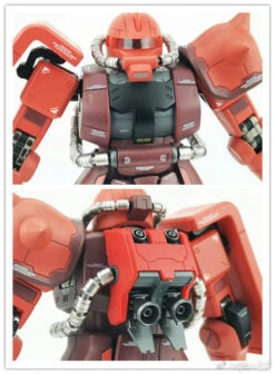 Metal Soldier MS 1/100 MS-06S MS06S Char's Zaku II Side 3 Side3 Red Comet Gundam Mobile Suit -Model handmade b013c762a5