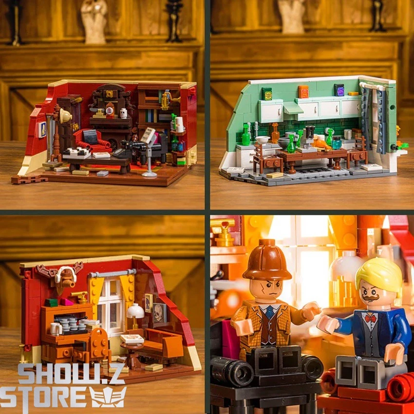 Pantasy 86218 Sherlock Holmes 221B Baker Street Building Blocks 3 Pantasy 86218 Sherlock Holmes 221B Baker Street Building Blocks - Image 3