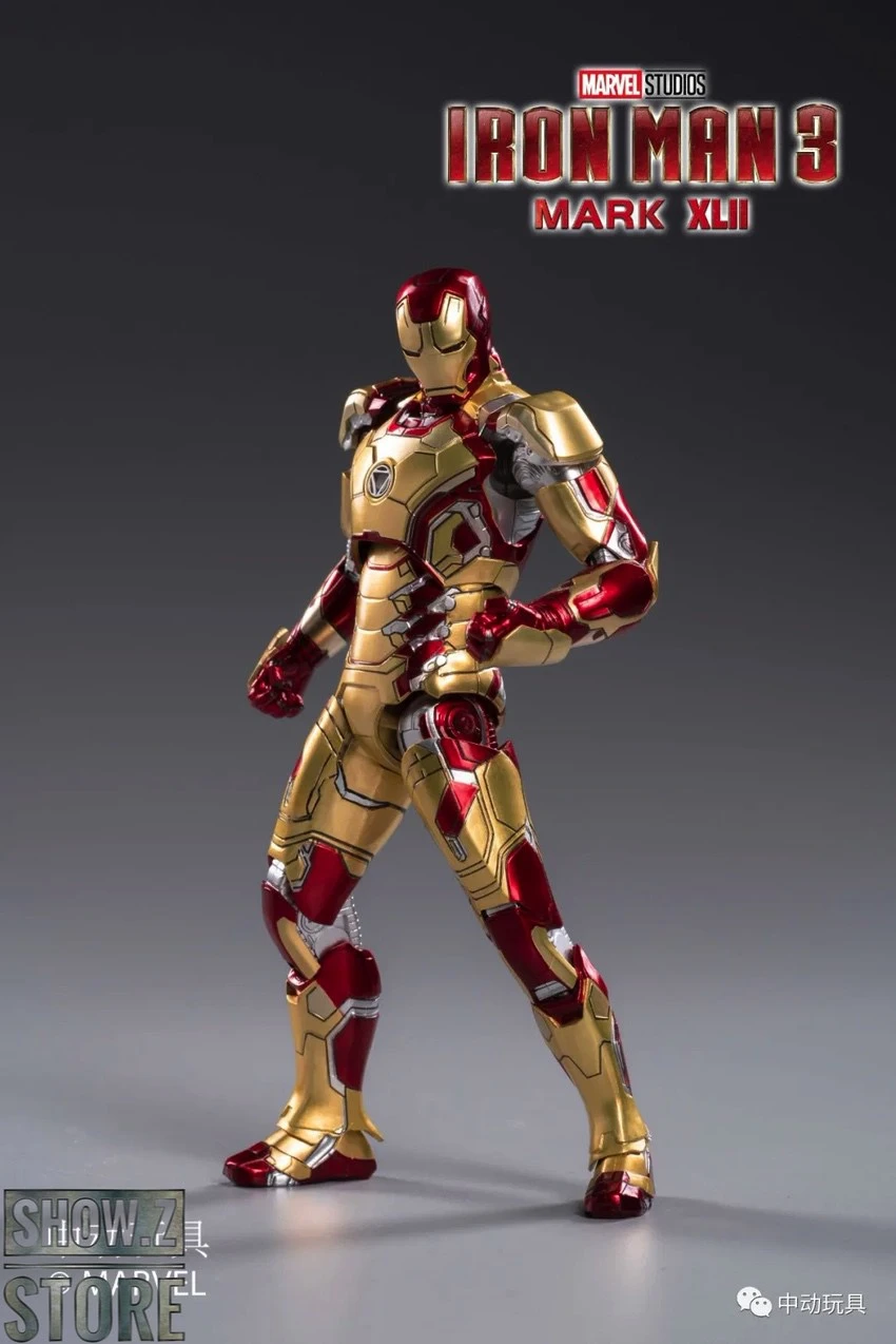 ZT Toys Marvel Licensed 1/10 Iron Man Mark 42 7 ZT Toys Marvel Licensed 1/10 Iron Man Mark 42 - Image 7