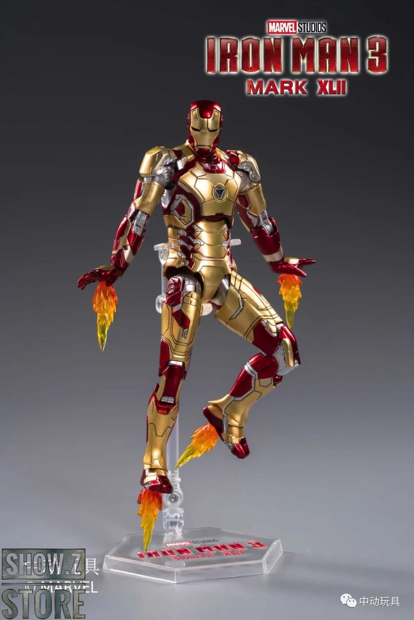ZT Toys Marvel Licensed 1/10 Iron Man Mark 42 4 ZT Toys Marvel Licensed 1/10 Iron Man Mark 42 - Image 4