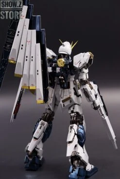 [SZ Custom] Bandai Custom MG 1/100 RX-93 Nu Gundam Ver.Ka W/ Custom Electroplated Chrome Painting -Model handmade b5bff5fefd