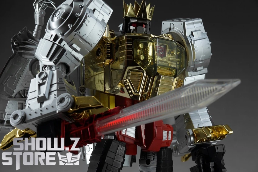 4th Party MP-08 MP08 King Grimlock Reximus Prime Oversized Metallic Version 4 4th Party MP-08 MP08 King Grimlock Reximus Prime Oversized Metallic Version - Image 4