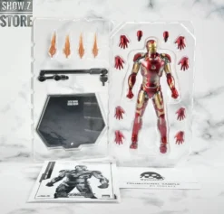 Threezero Studio 1/12 Infinity Saga Iron Man Mark 43 -Model handmade ba355aea2f