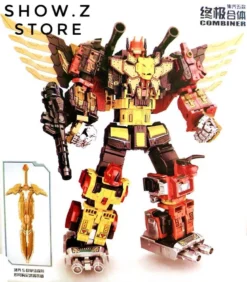 WeiJiang WJ Sky Soarer Headstrong Oversized Iron Rhino Combination Mode POTP Feral Rex Predaking -Model handmade beab0d7c2e