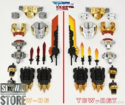 Transform Dream Wave TCW-06T POTP Volcanicus Upgrade Kit Metallic Version -Model handmade c30f723f9d