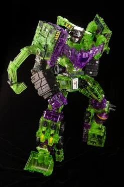 Toyworld TW-C07C Constructor Devastator Clear Version Full Set Of 6 Figures TW-07C Clear Constructor -Model handmade c4ebed130b