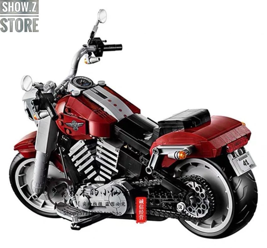 Lepin/Jack 91025 Harley-Davidson Motorcycle Fat Boy 13 Lepin/Jack 91025 Harley-Davidson Motorcycle Fat Boy - Image 13