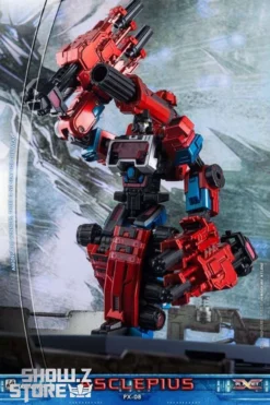 Planet X PX-08 Asclepius Perceptor Metallic Red Version -Model handmade c93bc02d16