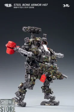 JoyToy Source 1/25 H07 Steel Bone Attack Mecha Jungle Camouflage W/ Pilot -Model handmade cca1d8883d