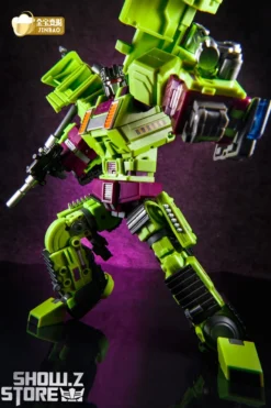 Jinbao DF03 Builder.D Devastator Green Version Set Of 6 Oversized Version 36 Jinbao DF03 Builder.D Devastator Green Version Set Of 6 Oversized Version -Model handmade cdbb86bd3e