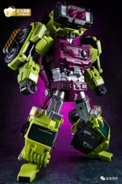 [New In Box] Jinbao Oversized Devastator Scrapper & Mixmaster [Set B] -Model handmade cdbc84e808 1