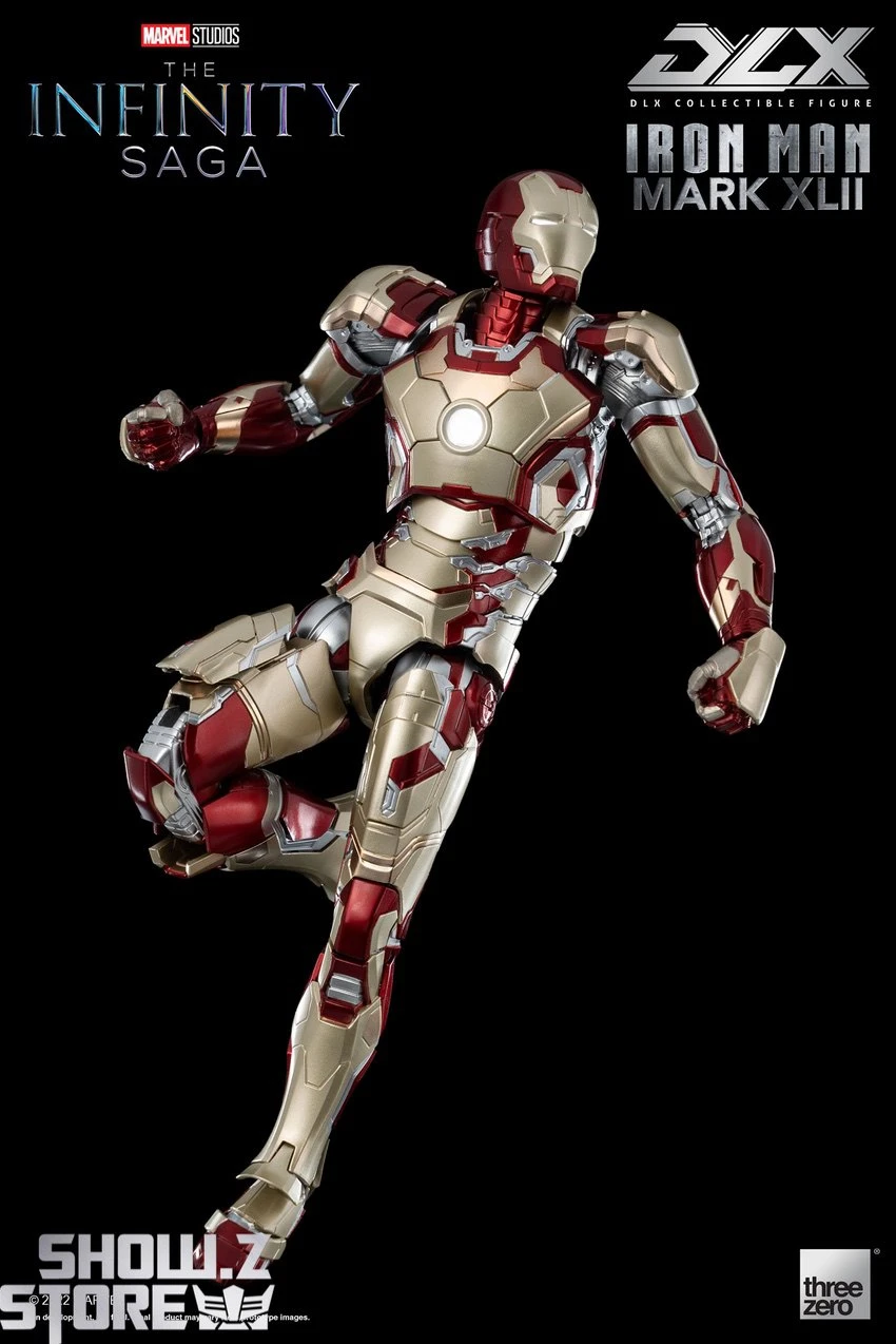 Threezero 1/12 Marvel Studios The Infinity Saga DLX Iron Man Mark 42 8 Threezero 1/12 Marvel Studios The Infinity Saga DLX Iron Man Mark 42 - Image 8