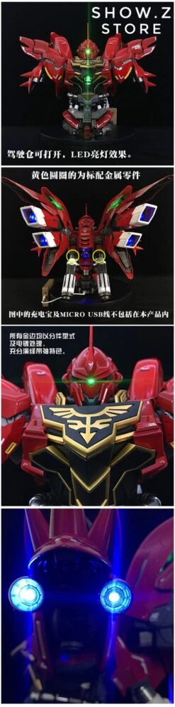 BSC Yihui YH Model 1/35 MSN-06S MNS06S SINANJU New Zeon Customized Gundam Bust Model Kit 19 BSC Yihui YH Model 1/35 MSN-06S MNS06S SINANJU New Zeon Customized Gundam Bust Model Kit -Model handmade d1d5de8bb5 scaled