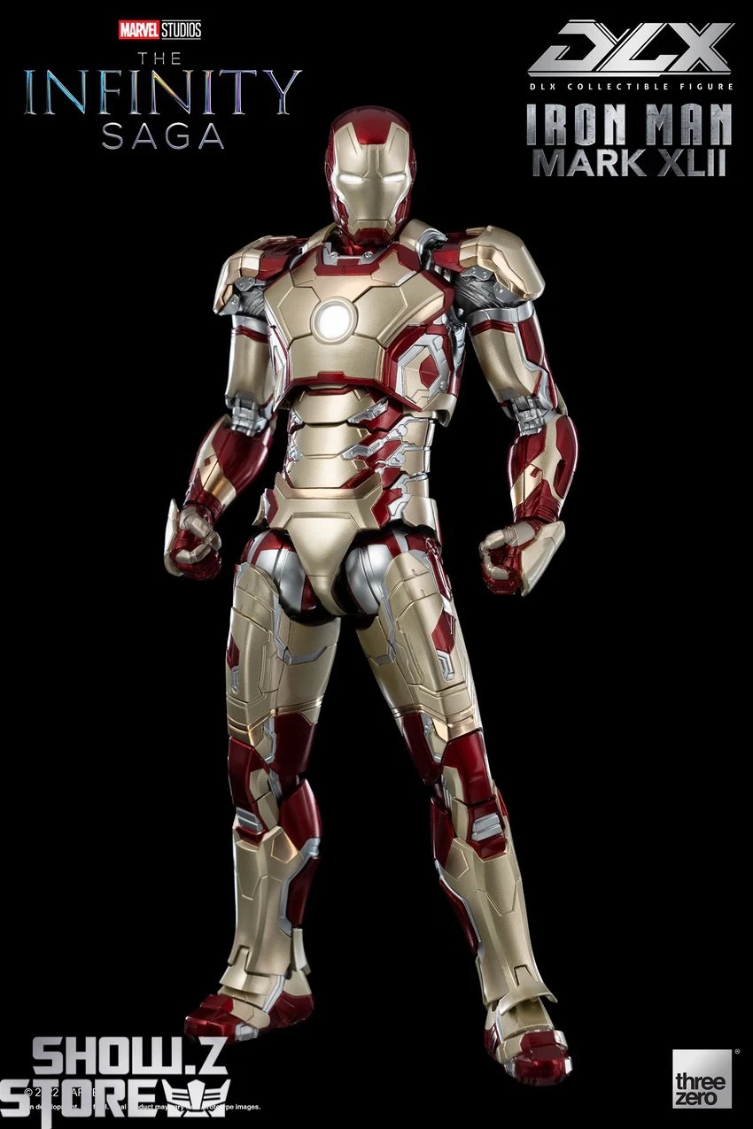 Threezero 1/12 Marvel Studios The Infinity Saga DLX Iron Man Mark 42 3 Threezero 1/12 Marvel Studios The Infinity Saga DLX Iron Man Mark 42 - Image 3