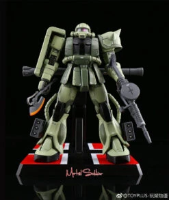 Metal Soldier 1/100 MS01 ZAKUII MS-01 MS-06 ZAKU2 Green Chogokin Metal Build -Model handmade d283b0f11d