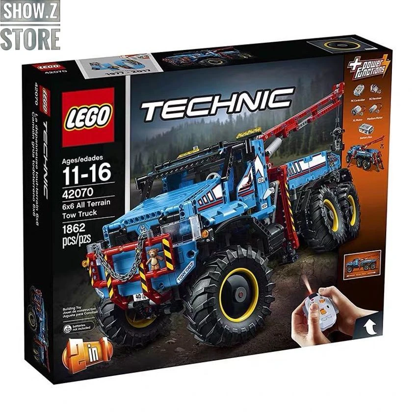 Lepin 20056 6×6 All Terrain RC Tow Truck 2 Lepin 20056 6×6 All Terrain RC Tow Truck - Image 2