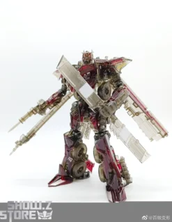 4th Party SS-61 Voyager Class Dark Of The Moon Sentinel Prime Clear Version -Model handmade d5af9a303a