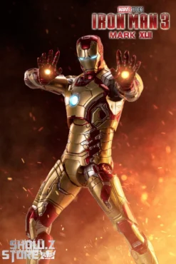 ZT Toys Marvel Licensed 1/10 Iron Man Mark 42 W/ LED -Model handmade d8688946e2