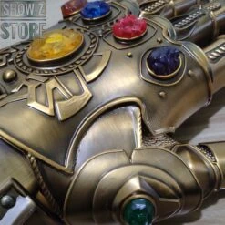 HCMY 1:1 The Infinity Gauntlet Wearable W/ Removable LED Infinity Stones 14 HCMY 1:1 The Infinity Gauntlet Wearable W/ Removable LED Infinity Stones -Model handmade d9c1ccc3b7