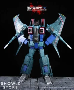 Robot Hero CG02 MP03 Starscream Green -Model handmade da4d0fd9ea