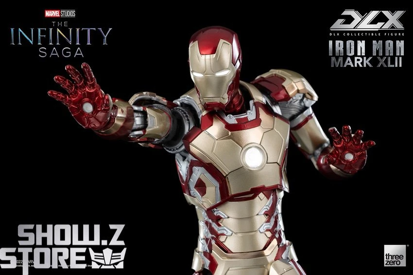 Threezero 1/12 Marvel Studios The Infinity Saga DLX Iron Man Mark 42 6 Threezero 1/12 Marvel Studios The Infinity Saga DLX Iron Man Mark 42 - Image 6