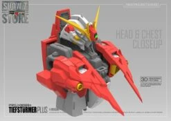 Mechanicore Hobby Studio 1/120 PROJ-0033+ 2.0 MSA-0011(Bst)303E Deep Striker Gundam Tief Sturmer Plus Camouflage Red Standard Version -Model handmade dc5b0945e3