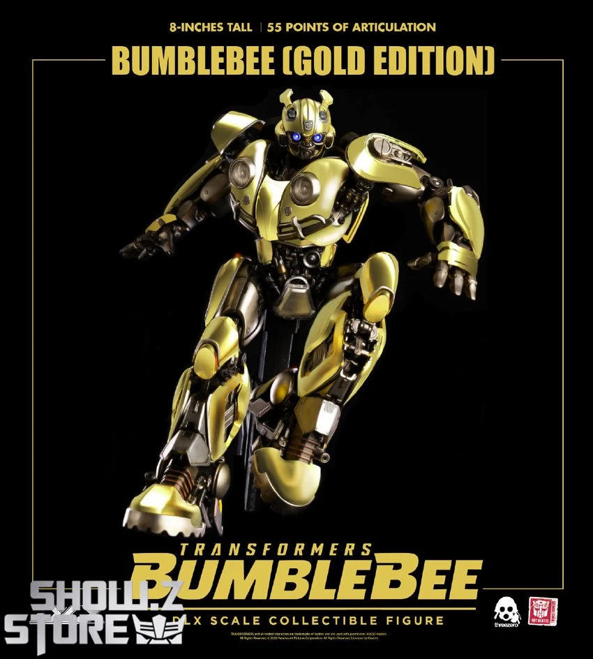 Threezero & Hasbro 3Z0294-EX Bumblebee Golden Version 2 Threezero & Hasbro 3Z0294-EX Bumblebee Golden Version - Image 2