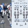 Point Factory Studio Metal Parts For Bandai MG ZGMF-X10A Freedom Gundam Ver. 2.0