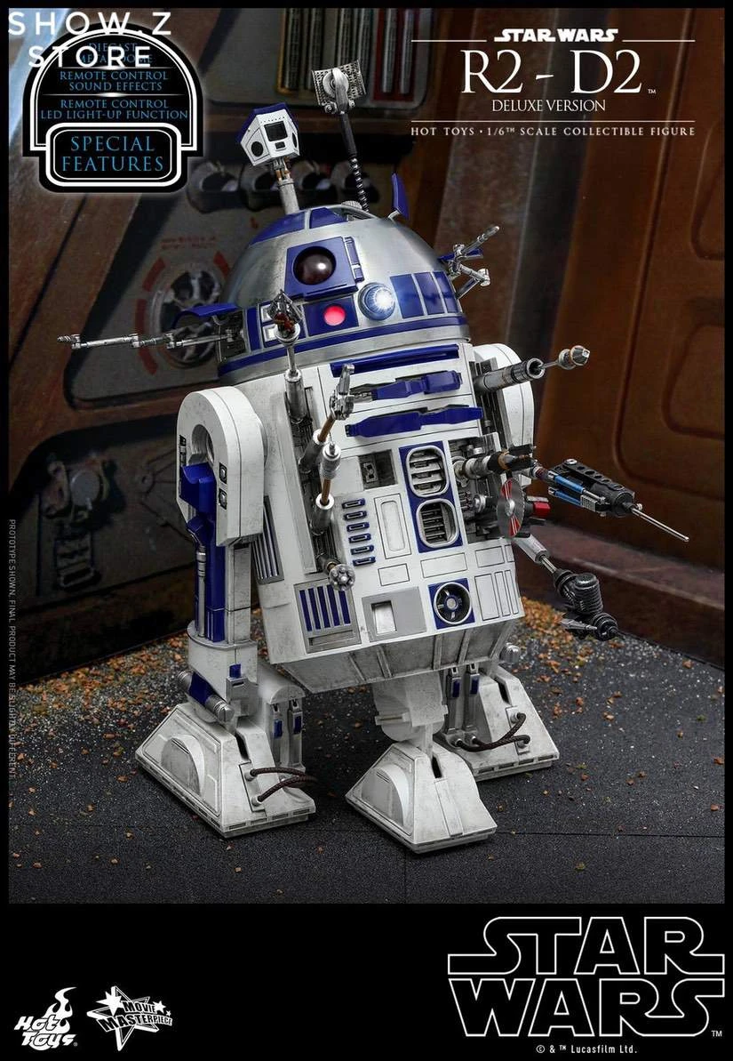 Hot Toys 1/6 Star Wars R2-D2 MMS511 Deluxe Version 6 Hot Toys 1/6 Star Wars R2-D2 MMS511 Deluxe Version - Image 6