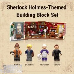 Pantasy 86218 Sherlock Holmes 221B Baker Street Building Blocks 26 Pantasy 86218 Sherlock Holmes 221B Baker Street Building Blocks -Model handmade e40576954a