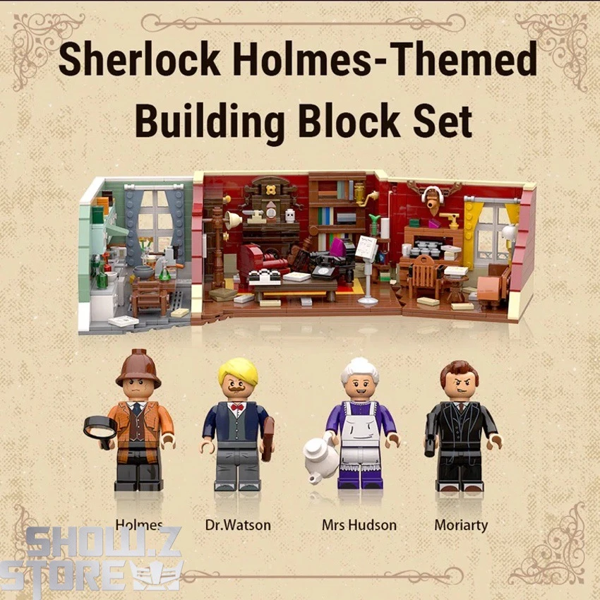 Pantasy 86218 Sherlock Holmes 221B Baker Street Building Blocks 7 Pantasy 86218 Sherlock Holmes 221B Baker Street Building Blocks - Image 7
