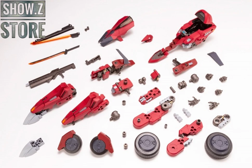 Kotobukiya Hexa Gear 1/24 Bulkarm Glanz Red Alert 5 Kotobukiya Hexa Gear 1/24 Bulkarm Glanz Red Alert - Image 5