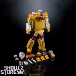 XTransbots MX-8Y Aegis Trailbreaker Yellow Diamond Version