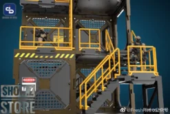 FreshRetro 1/18 1/24 SIB02 Scene In Box Guard Tower Model Kit -Model handmade e834d330ca