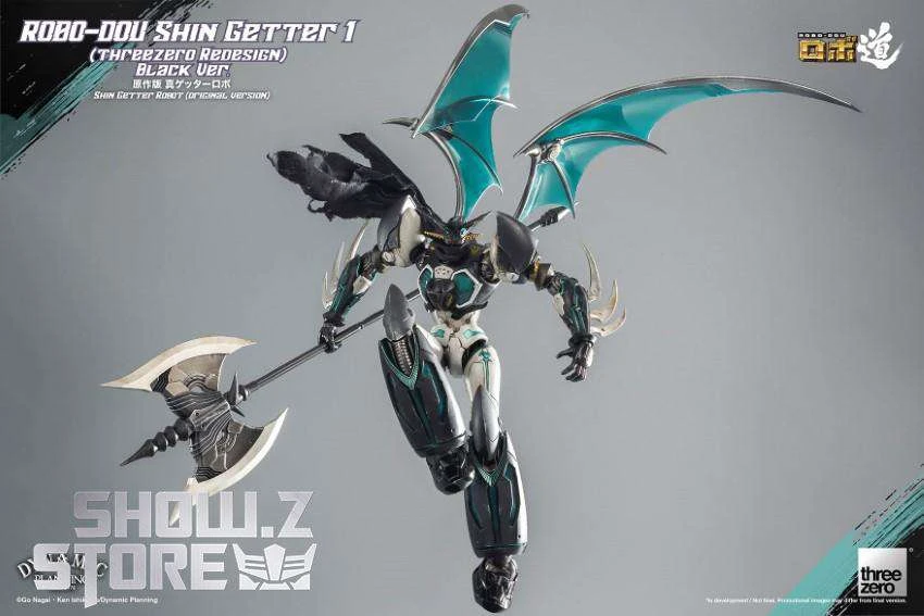 Threezero Shin Getter Robot Shin Getter 1 Black Version 8 Threezero Shin Getter Robot Shin Getter 1 Black Version - Image 8