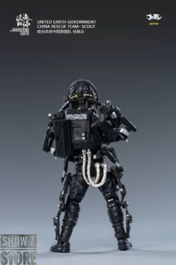 JoyToy Source The Wandering Earth United Earth Government China Rescue Team Set Of 3 -Model handmade ef69cc3dc5