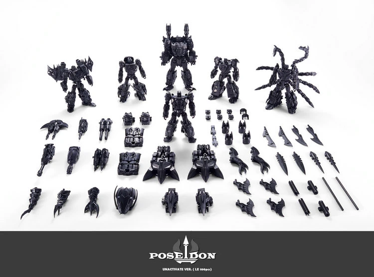 TFC Toys P01B-06B Poseidon Set Of 6 Figures Unactivate Limited Edition 9 TFC Toys P01B-06B Poseidon Set Of 6 Figures Unactivate Limited Edition - Image 9