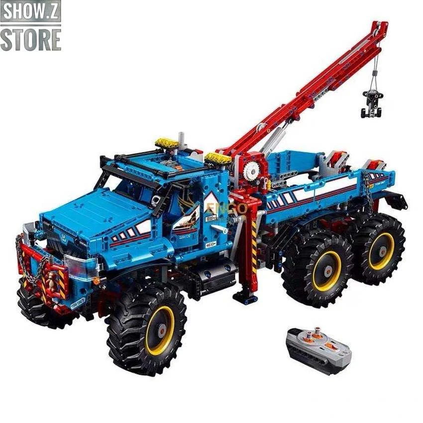 Lepin 20056 6×6 All Terrain RC Tow Truck 9 Lepin 20056 6×6 All Terrain RC Tow Truck - Image 9