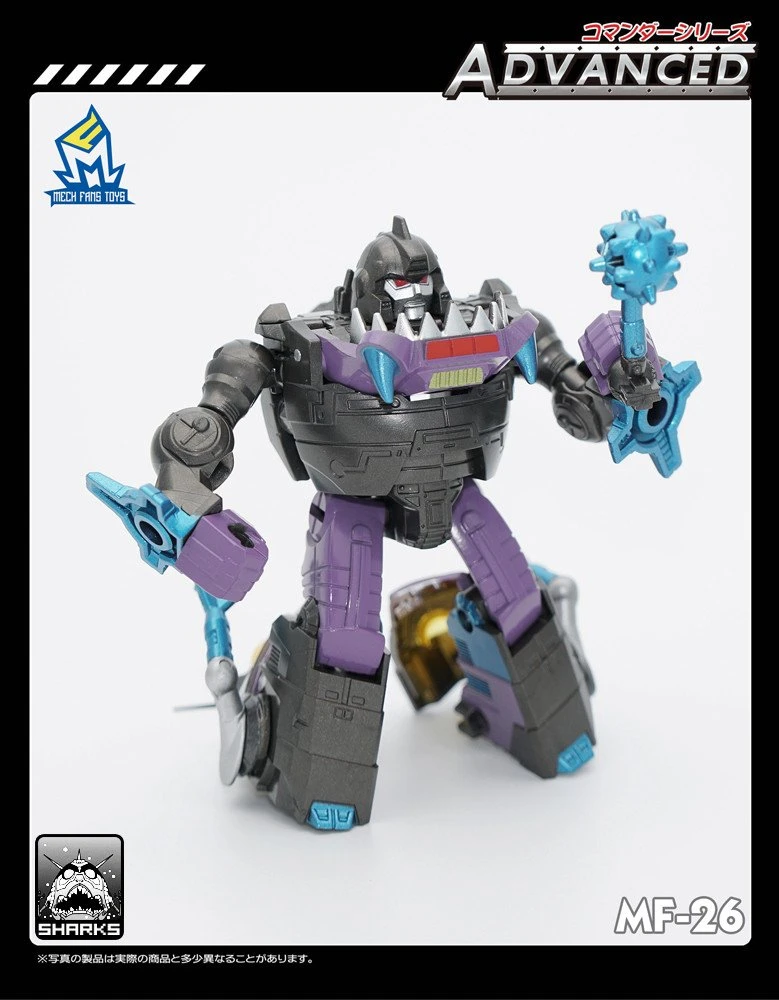 MechFansToys MFT MF-26 Sharkticons Set Of 3 4 MechFansToys MFT MF-26 Sharkticons Set Of 3 - Image 4