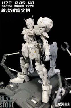 Rodams 1/72 RAS-40 Alpha Boxer RX-78 GP03S Gundam Model Kit Clear Version -Model handmade f97dd2699e 1
