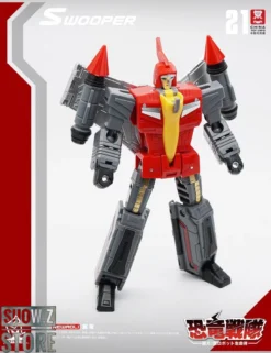 MechFansToys MF-21N(RED)/22N/23N/24N/25N Swoop(RED)/Slag/Sludge/Snarl/Grimlock Set Of 5 -Model handmade fa264261c2