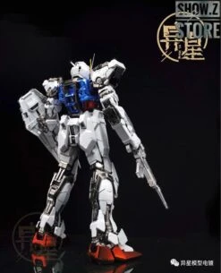 [SZ Custom] Bandai Custom PG GAT-X105 Perfect Strike Gundam W/ Custom Electroplated Chrome Painting -Model handmade fa7a02b85f