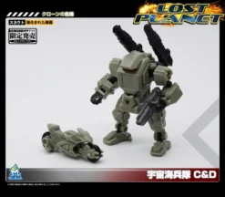 MechFansToys Lost Planet Powered-suit DA08C & DA09D Diaclone -Model handmade fd89928358